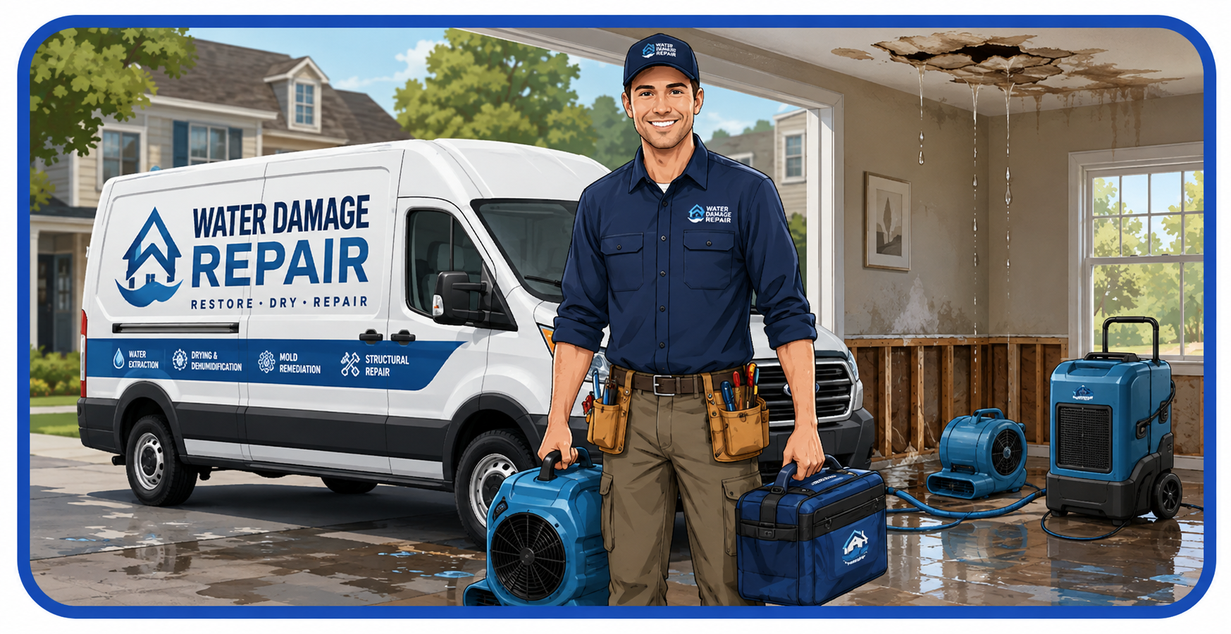 Professional Storm Water Damage Restoration Service